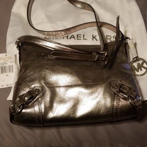 Michael Kors Fallon Leather Purse